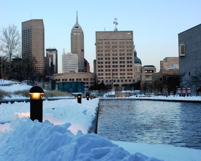 Downtown Indianapolis in the winter, The Good, the bad, the ugly of Living in Indianapolis