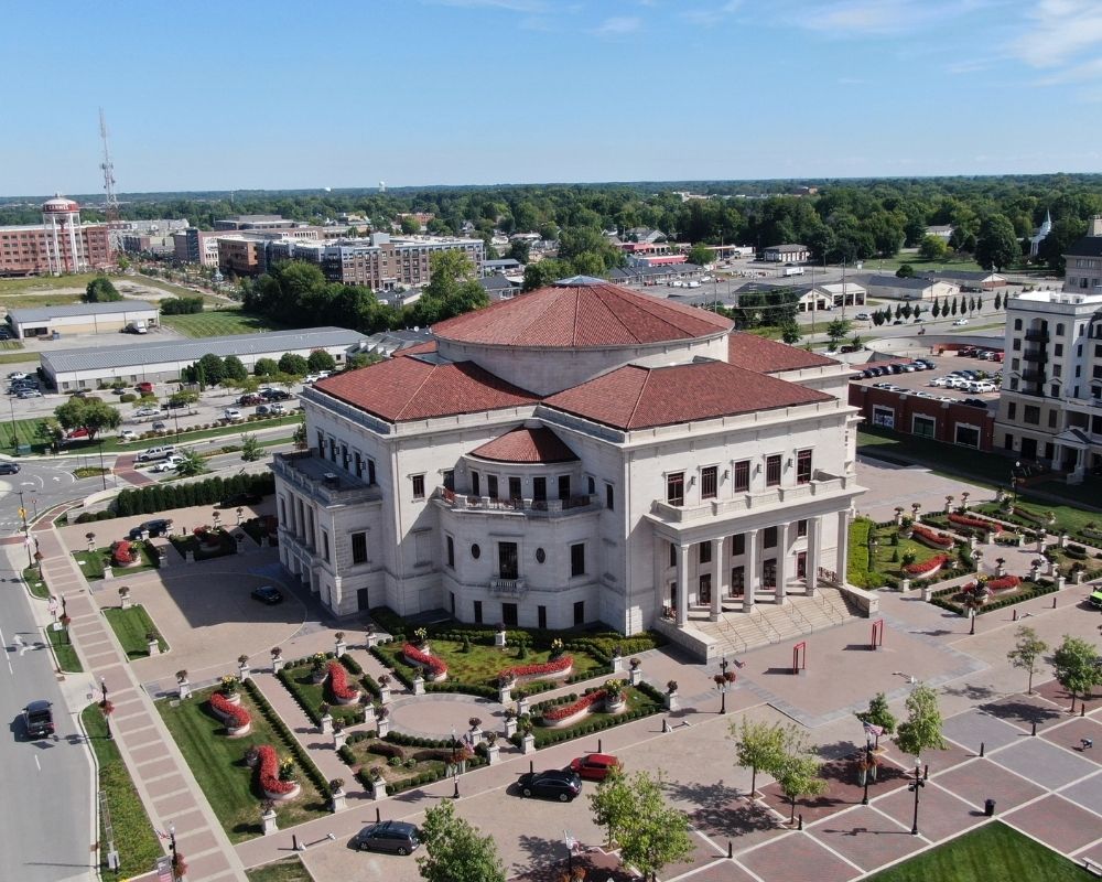 The Palladium in Carmel IN, Tour of downtown Carmel Indiana, Living in Indianapolis real estate (5)