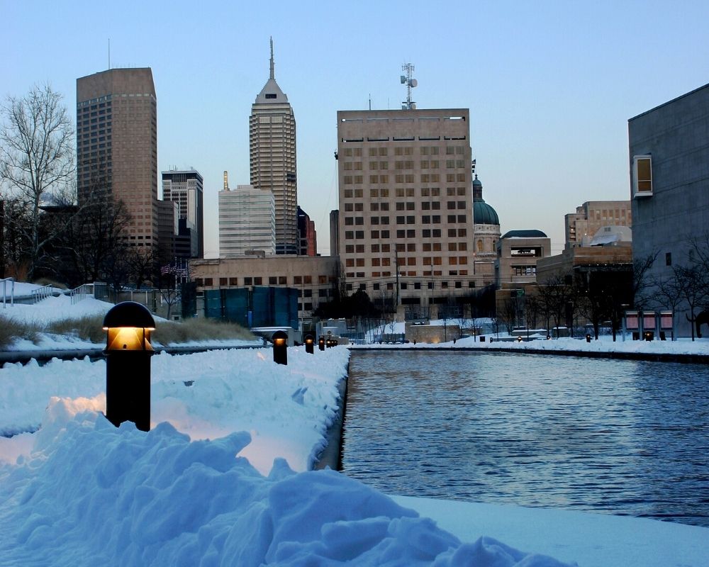 Snow in Indianapolis, Winter in Indianapolis