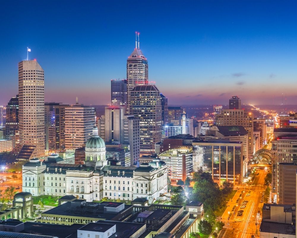 How big is Downtown Indianapolis? Living In Indianapolis