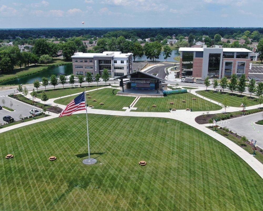 Fishers IN Nickel Plate Ampitheatre, Top 5 Walkable Suburbs of Indianapolis (3)