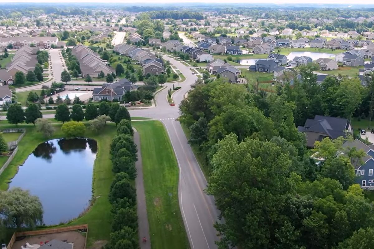 Why are there so many retention ponds in Indianapolis (2)