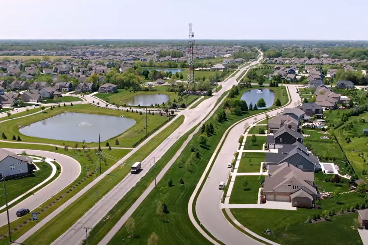 Why are there so many retention ponds in Indianapolis (3)