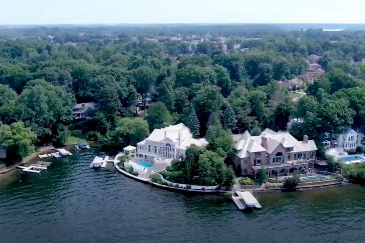 Geist Indiana waterfront homes