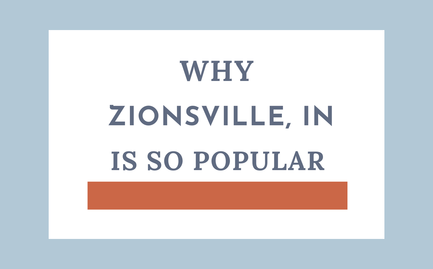 3 Reasons why the Indianapolis Suburb of Zionsville is so Popular Living in Indy feature image